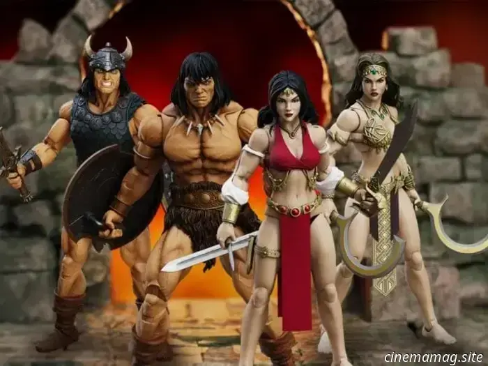 Boss Fight Studio has revealed figures for Epic H.A.C.K.S. Conan: Reaver of the Black Coast and Bêlit: Queen of the Black Coast.
