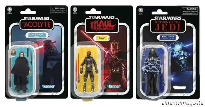 Hasbro представила фигурки серии Star Wars: The Vintage Collection — Дарта Вейдера, Кимира и Маула (Лорд Тени)