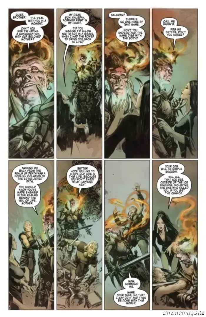 Anteprima del fumetto – Fuoco e Ghiaccio n. 4