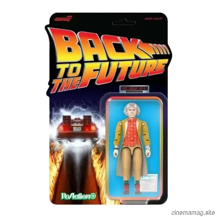 Super7+ svela nuove figure ReAction+ di Ritorno al Futuro Parte II per Marty McFly e Doc Brown