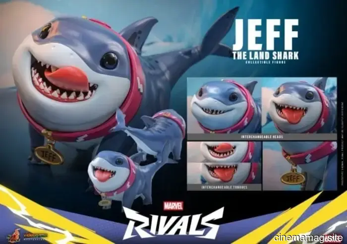 Marvel Rivals’ Jeff the Land Shark is being made into a sixth-scale figure by Hot Toys.