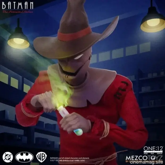 Пугало присоединяется к коллекции One:12 от Mezco Toyz по мотивам «Бэтмен: Мультсериал» с новой фигуркой