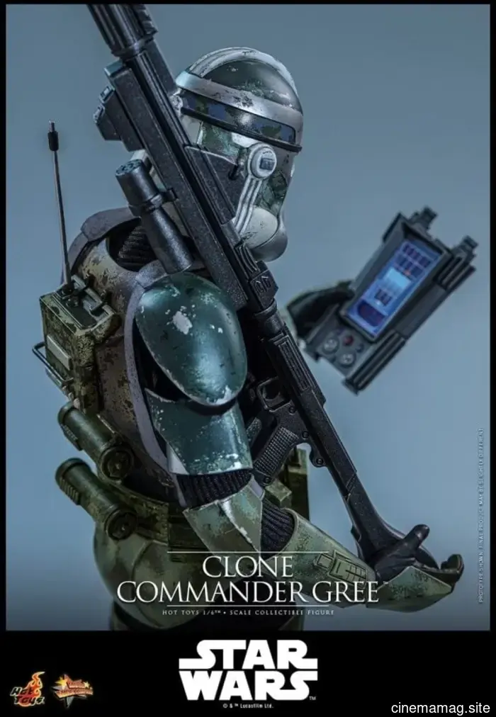 Il Clone Commander Gree si unisce alla collezione in scala sesta di Star Wars di Hot Toys.