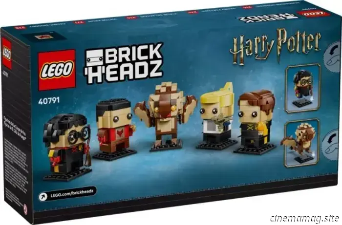 Two new LEGO Harry Potter BrickHeadz sets are arriving in September.