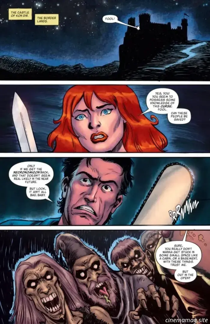 Dai un primo sguardo a Red Sonja vs. The Army of Darkness #2 con anteprima anticipata
