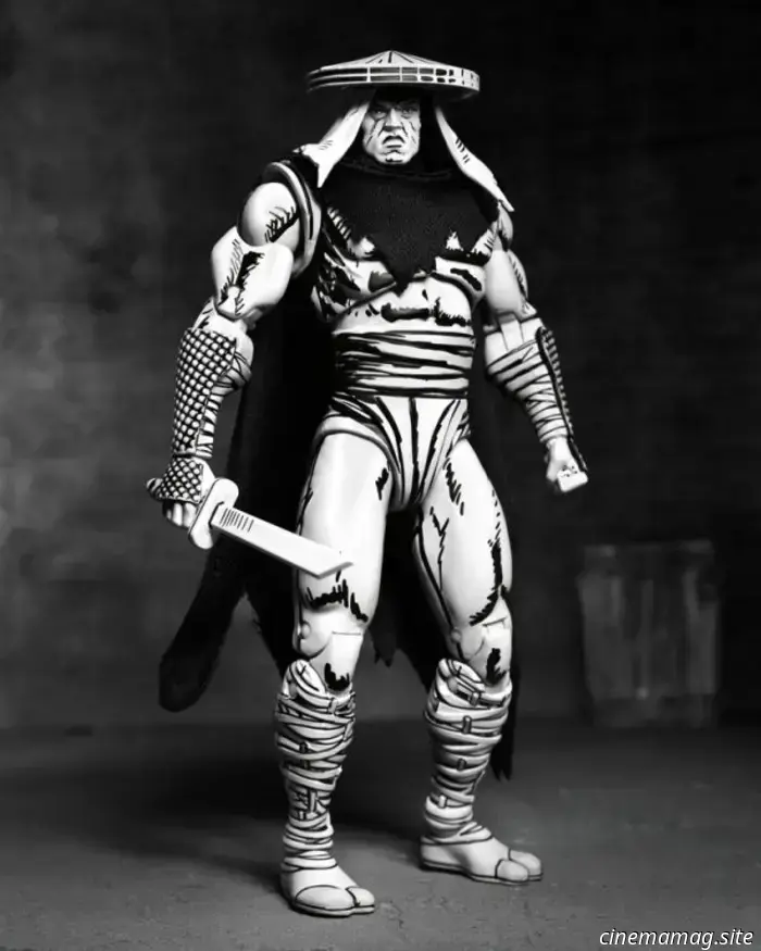 NECA presenta le nuove action figure Teenage Mutant Ninja Turtles Mirage Studios Black & White variant