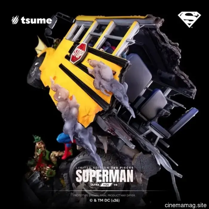 Tsume Art presenta la estatua coleccionable Ultra HQS de Superman inspirada en Jim Lee.