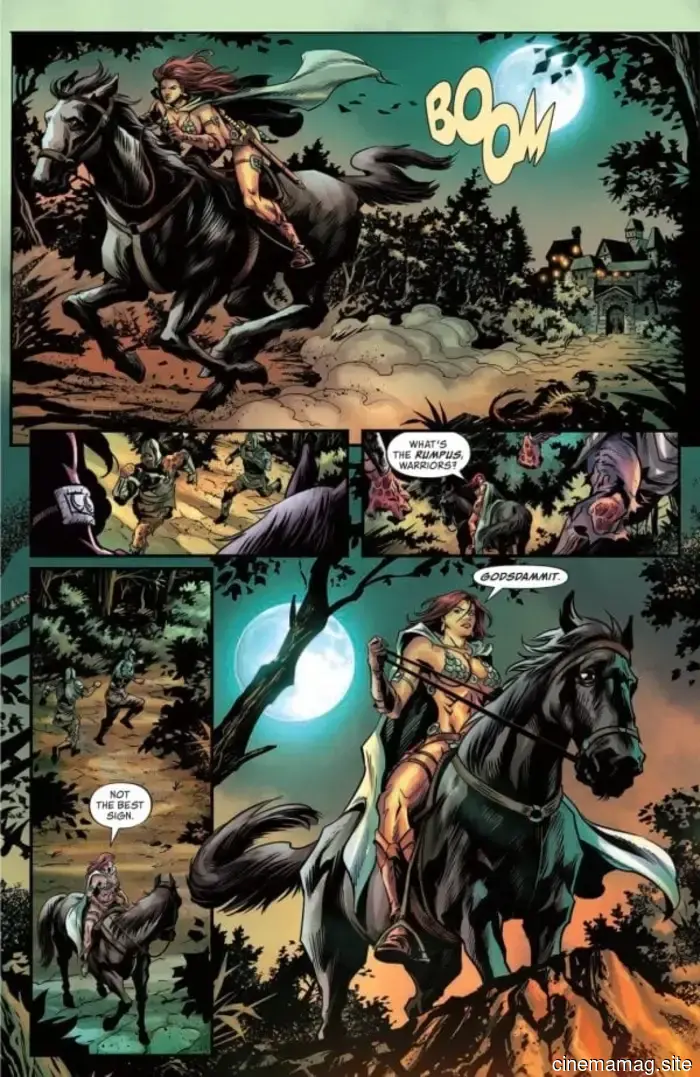 Red Sonja Noir torna con un'anteprima esclusiva di The Plunder & The Princess