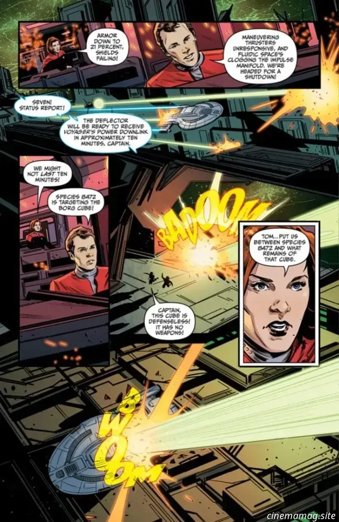 Reseña de cómic – Star Trek: Voyager – Homecoming n.º 4