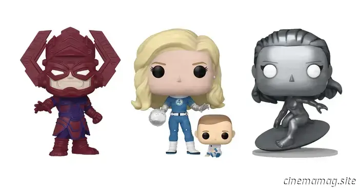 Funko has unveiled the Pop! Vinyl figures for The Fantastic Four: First Steps.