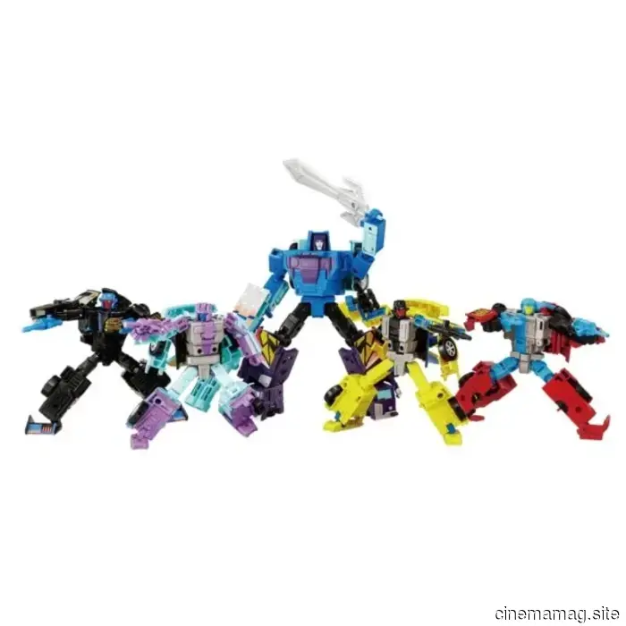 Pre-orders for the Transformers Takara Tomy Menasor and Secret Agent Arcee figures are now available from Hasbro.