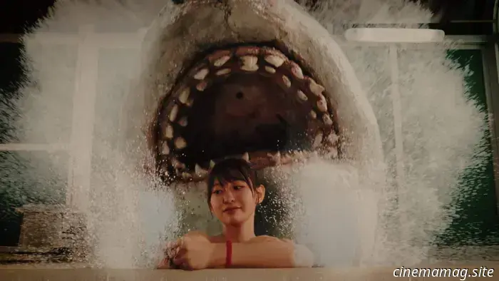 The Japanese horror-comedy Hot Spring Shark Attack has released a trailer and a poster.