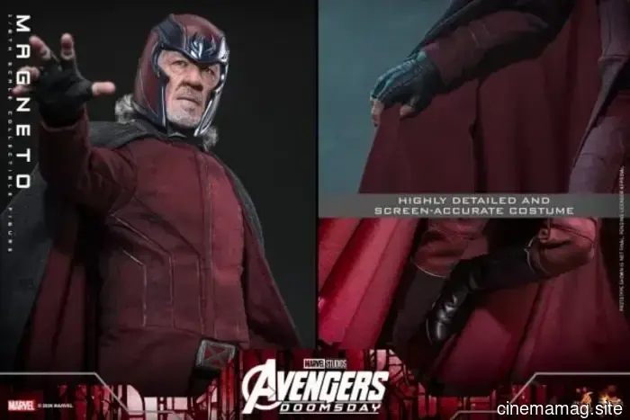 Hot Toys introduces the sixth scale figure of Magneto from Avengers: Doomsday.