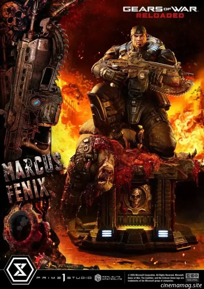 Gears of War: Reloaded: la statua da collezione Marcus Fenix Real Elite Masterline svelata da Prime 1 Studio