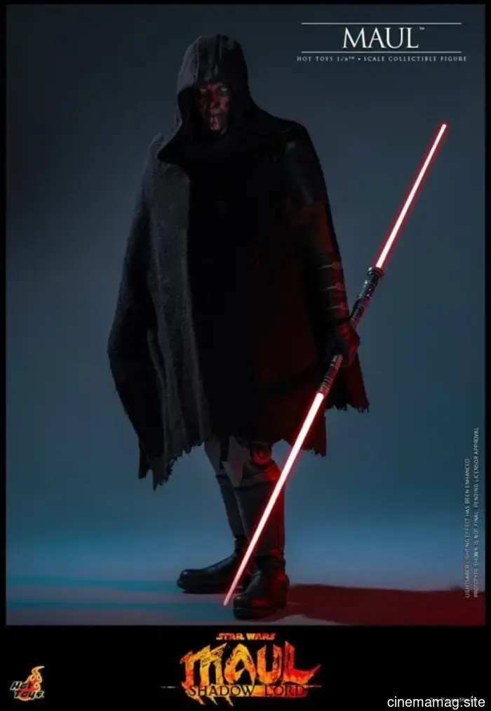 Hot Toys has revealed a sixth scale figure of Maul from Star Wars: Maul – Shadow Lord.