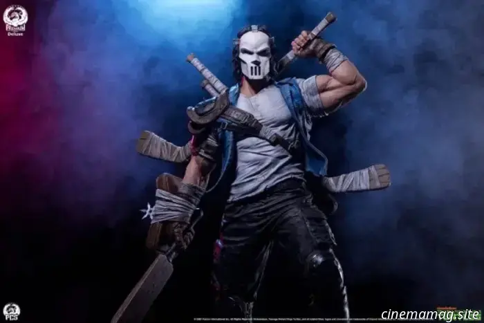 Casey Jones se une a la línea de leyendas de las Tortugas Ninja Mutantes Adolescentes de Premium Collectibles con una estatua a escala 1:3