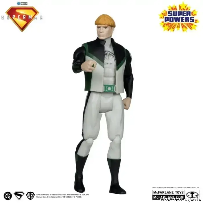 McFarlane reveals a bundle featuring the Superman Super Powers movie figure along with the T-Craft vehicle.