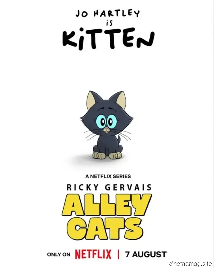 Introducing the profanity-spewing cats from Ricky Gervais' animated feature, Alley Cats, complete with trailer and posters.
