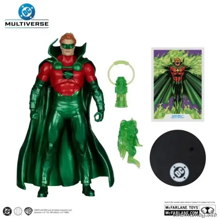 McFarlane has introduced new DC Multiverse figures featuring Sinestro, Brainiac, Black Adam, Black Mask, Sentinel, and Kid Flash.