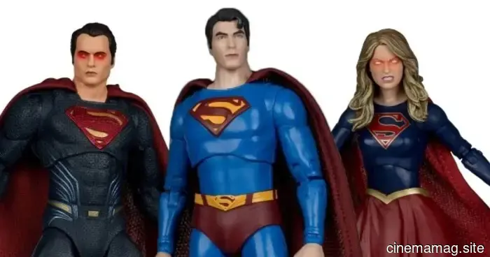 Nuove figure di Superman e Supergirl del DC Multiverse svelate da McFarlane Toys