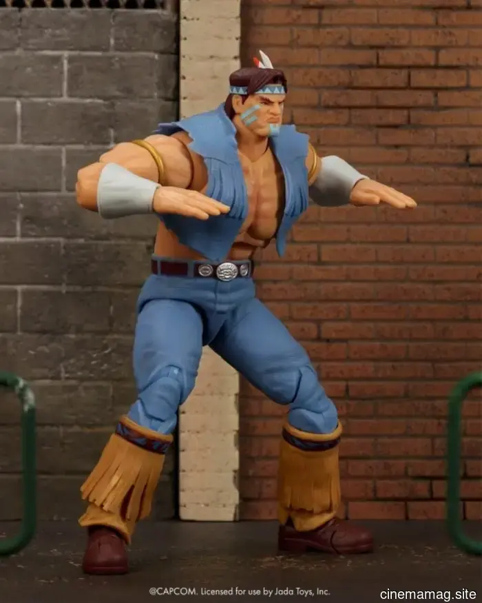 Т. Хоук присоединяется к бою с фигуркой Ultra Street Fighter II от Jada Toys