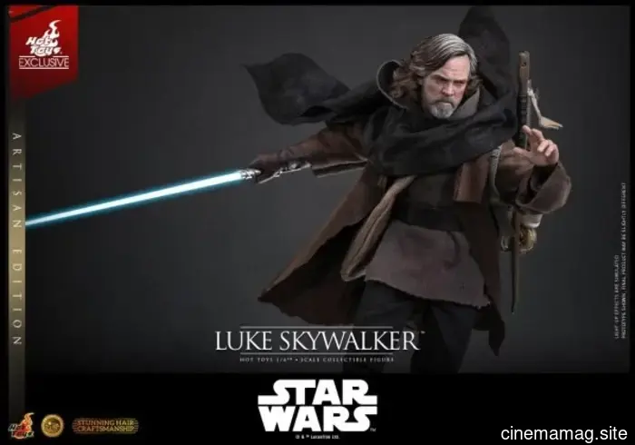 Hot Toys revela la figura de sexta escala Artisan Edition de Luke Skywalker de Star Wars: Los Últimos Jedi.