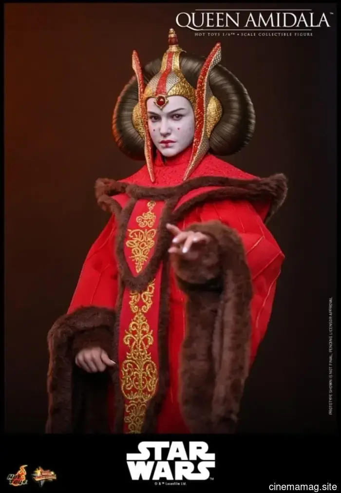 Hot Toys presenta la figura a escala sexta de la Reina Amidala de Star Wars: Episodio I – La Amenaza Fantasma.