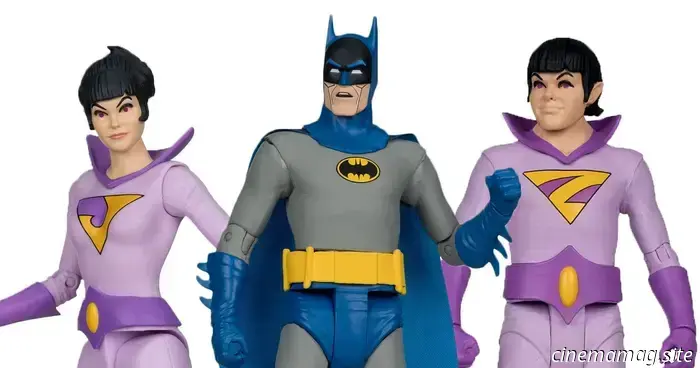La linea di action figure retrò DC Super Friends di McFarlane aggiunge Bizarro Batman, Brainiac, i Wonder Twins e altro