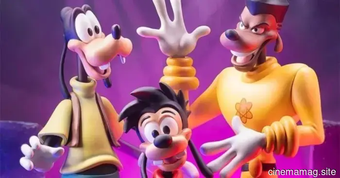 Mondo svela il set di figure Powerline, Max e Goofy di A Goofy Movie