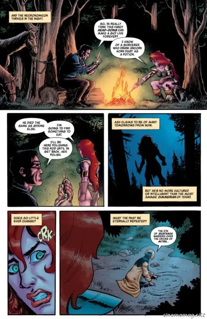 Sonja Roja contra el Ejército de las Tinieblas #3-Avance del Cómic