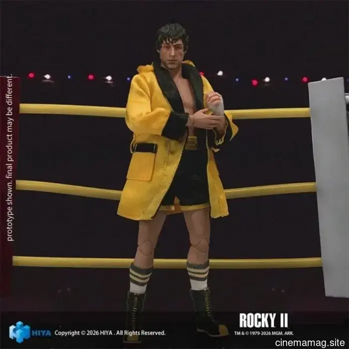 Rocky II Collezione di figure Exquisite Super Series svelata da Hiya Toys