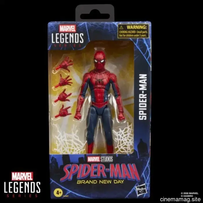 Spider-Man: Un Nuovo Giorno Marvel Legends Series, ActionVerse e Titan Heroes action figures svelate da Hasbro