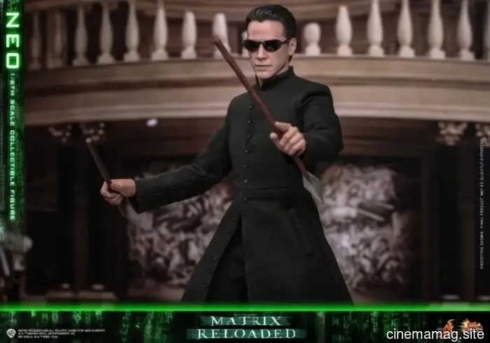 La figura in scala sei di Neo di The Matrix Reloaded svelata da Hot Toys