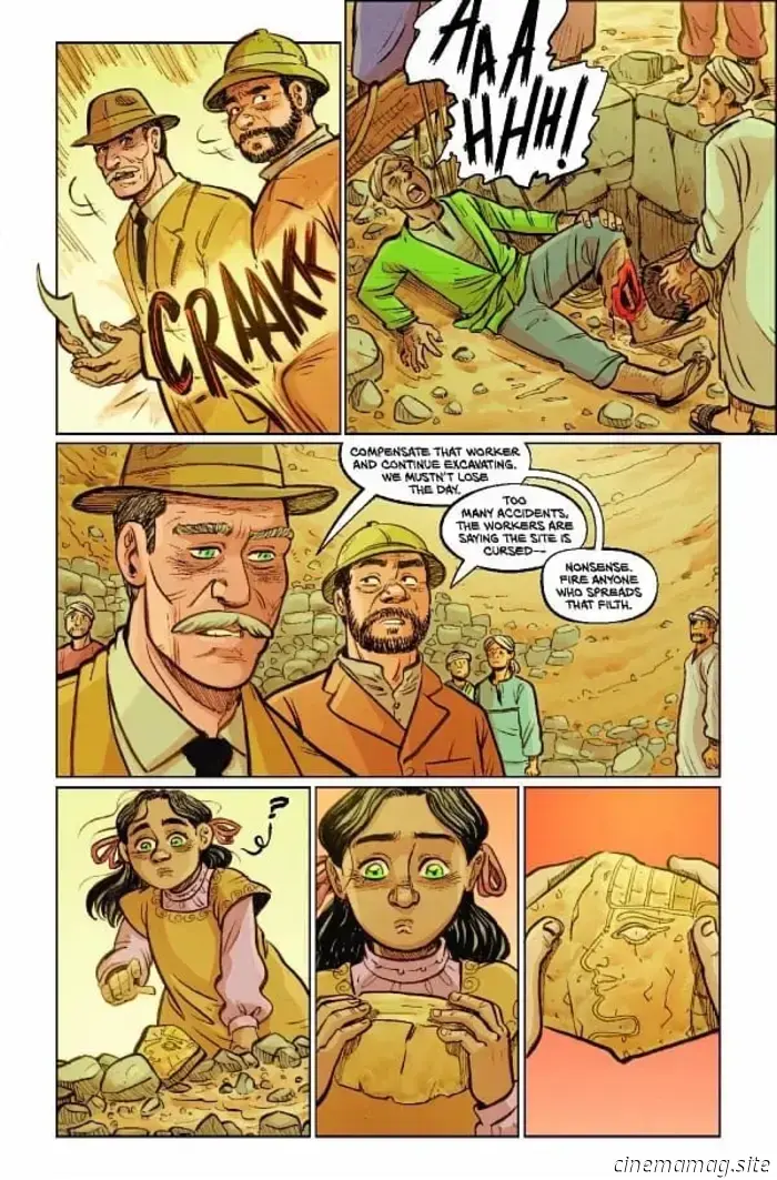 Universal Monsters: The Mummy #1 - Preview of the Comic Book