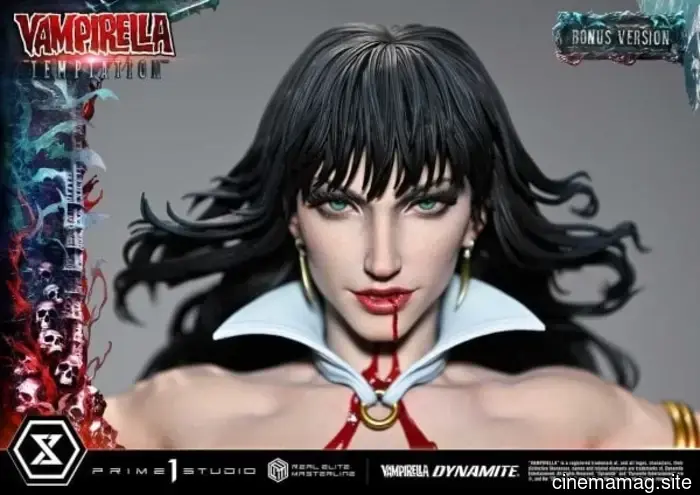Estatua Vampirella “Tentación” de la línea Real Elite Masterline desatada por Prime 1 Studio