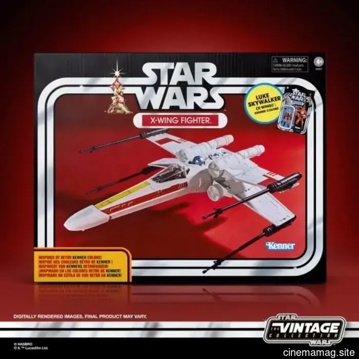 Звёздные войны: Винтажная коллекция Кеннер Цвета X-Wing и набор Люка Скайуокера, представленные Hasbro