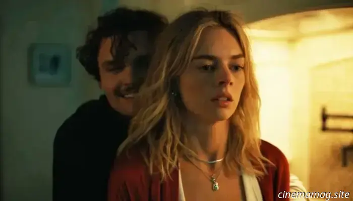 Samara Weaving features in the trailer for the violently romantic comedy, Borderline.