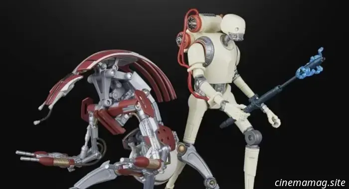 Star Wars: The Black Series KX Security Droid Enforcer & Droideka Jedi Survivor 2-pack di Hasbro in arrivo su Amazon