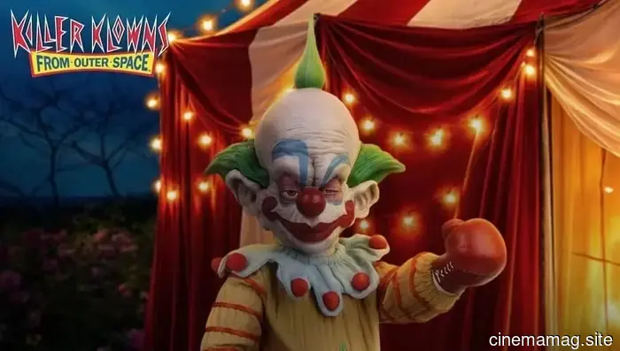 Shorty si unisce alla collezione di peluche Killer Klowns from Outer Space di Mezco Toyz