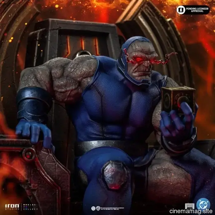 Darkseid Unleashed through Iron Studios' newest DC collectible statue.