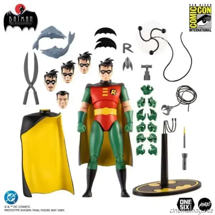 Mondo reveals an exclusive sixth scale figure of Robin from Batman: The Animated Series for SDCC.