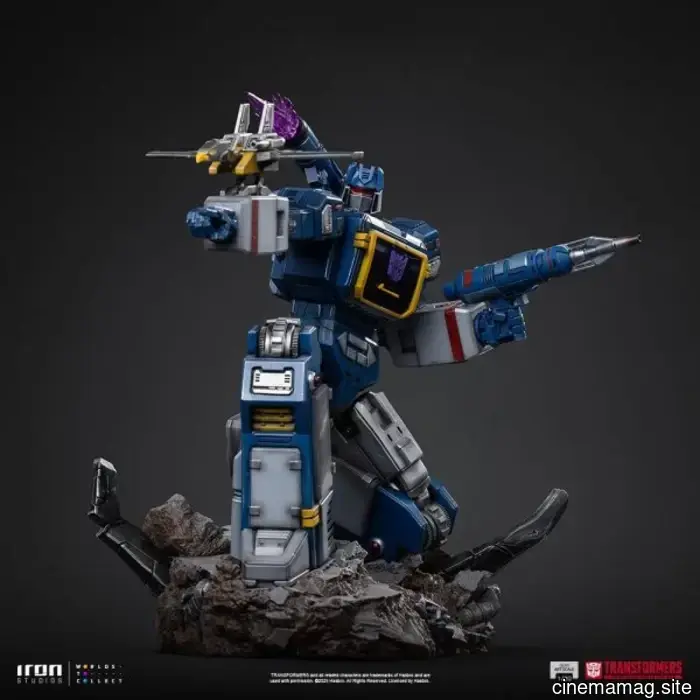 Soundwave si unisce alla collezione di statue da collezione Transformers di Iron Studios