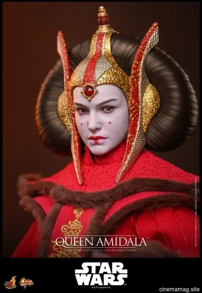 Hot Toys presenta la figura a escala sexta de la Reina Amidala de Star Wars: Episodio I – La Amenaza Fantasma.