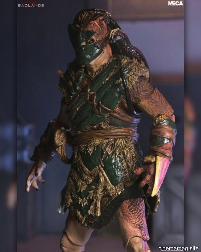 Predator: figura Badlands Ultimate Dek (armadura de hueso de bisonte) presentada por NECA