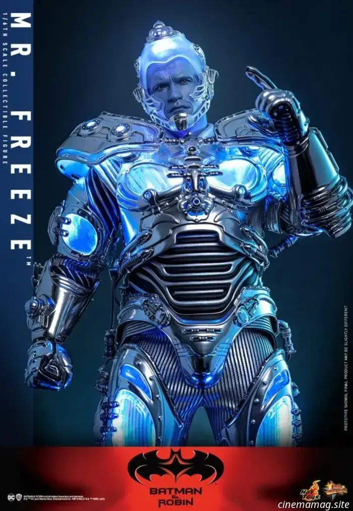 Arnold Schwarzenegger's Mr. Freeze is now part of Hot Toys' sixth scale figure collection for Batman & Robin.