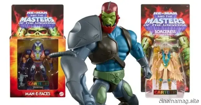 Masters of the Universe Origins 200X Cartoon Collection aggiunge Strega, Trap Jaw, Man-E-Faces e Sy-Klone