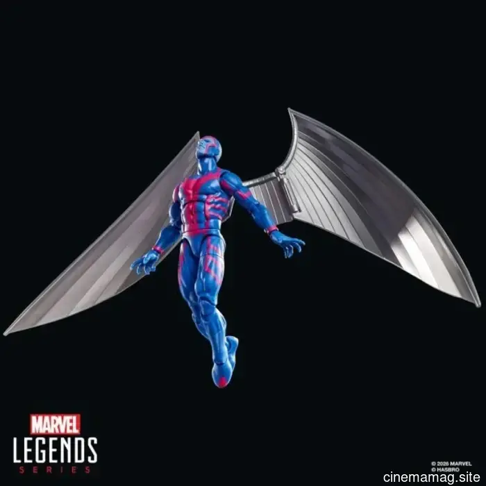 X-Men '97 figura di Archangel della serie Marvel Legends svelata da Hasbro