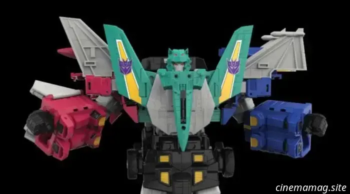 Hasbro introduces the Breastforce with the Liokaiser Combiner figure from Transformers: Victory through their HasLab initiative.