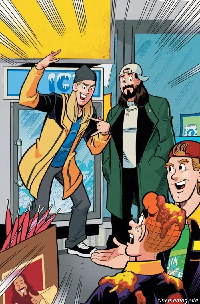 Kevin Smith se dirige a Riverdale para el crossover Archie conoce a Jay y Bob el Silencioso