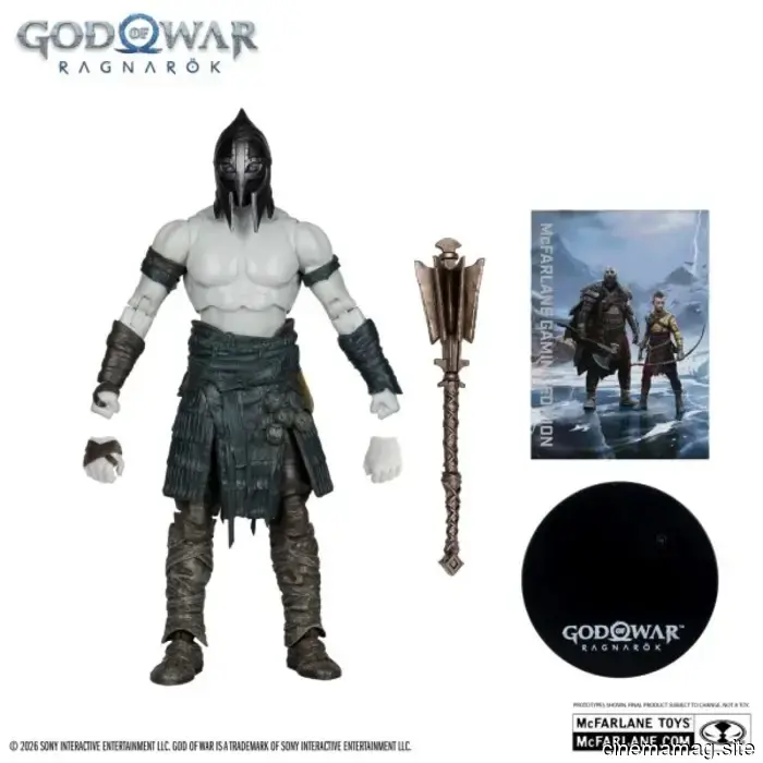 Nuevas figuras de acción de God of War Ragnarök reveladas por McFarlane Toys